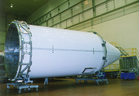 交付的H-IIA运载火箭有效载荷整流罩