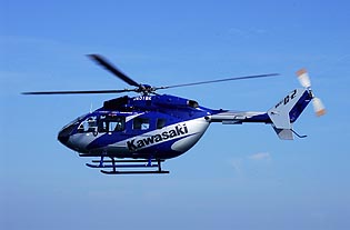 首次收到川崎BK117 C-2直升机的海外订单“style=