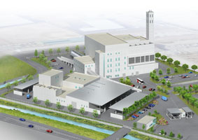 Kawasaki建造和运营日本的第一个废物处理和沼气发电综合体“width=