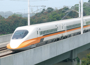 为台湾高铁订购的火车“width=