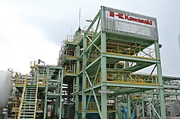 hhi Harima工厂是日本第一个工业规模的氢气液化工厂